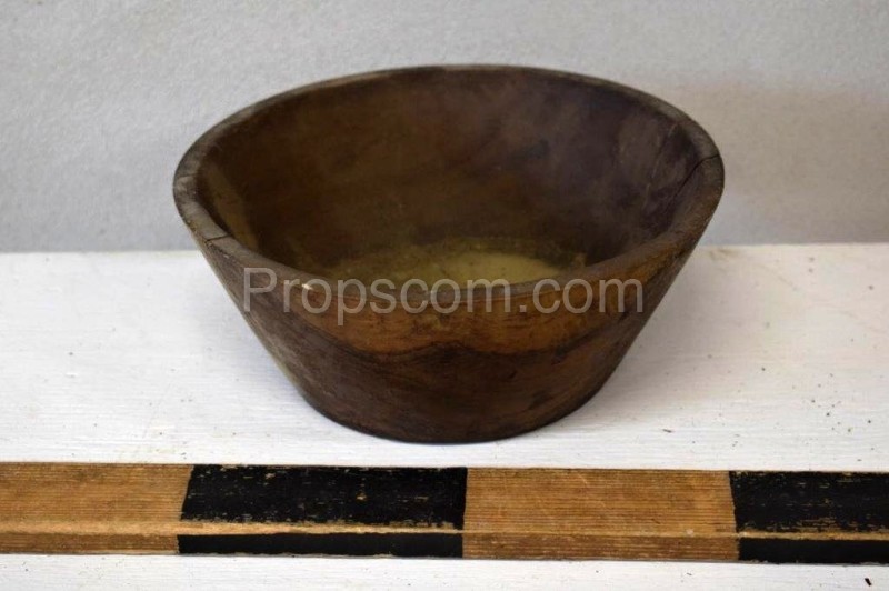 Wooden bowl