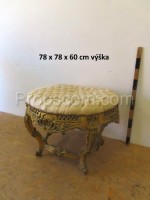 Upholstered stool