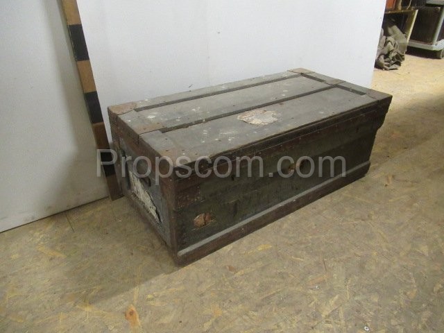 large wooden box