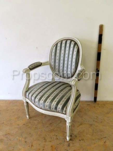 Upholstered armchair