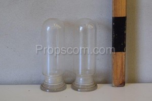 Flasks for chemical laboratory empty