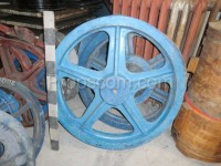 Industrial arc wheel