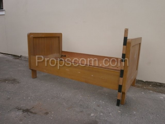 Wooden bed