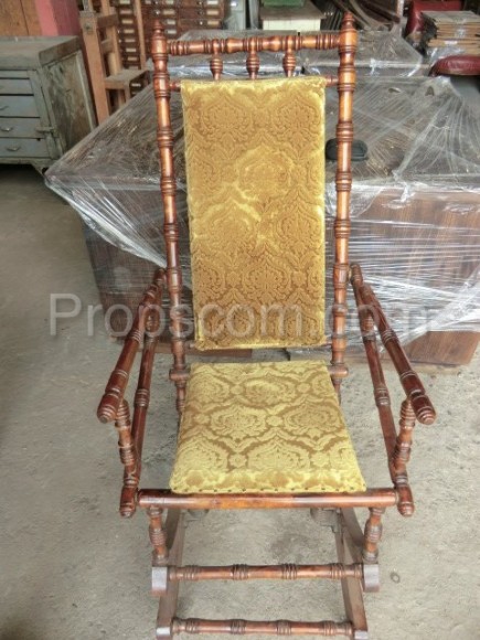 Upholstered armchair