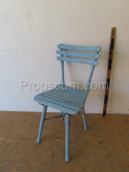 Wooden garden chairs