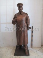 Statue von Joseph Vissarionovich Stalin