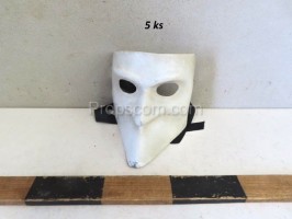 Carnival mask white