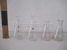 Conical flasks