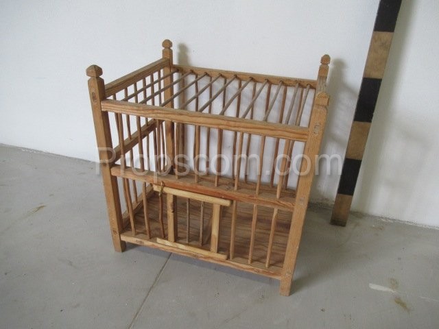 Wooden cage