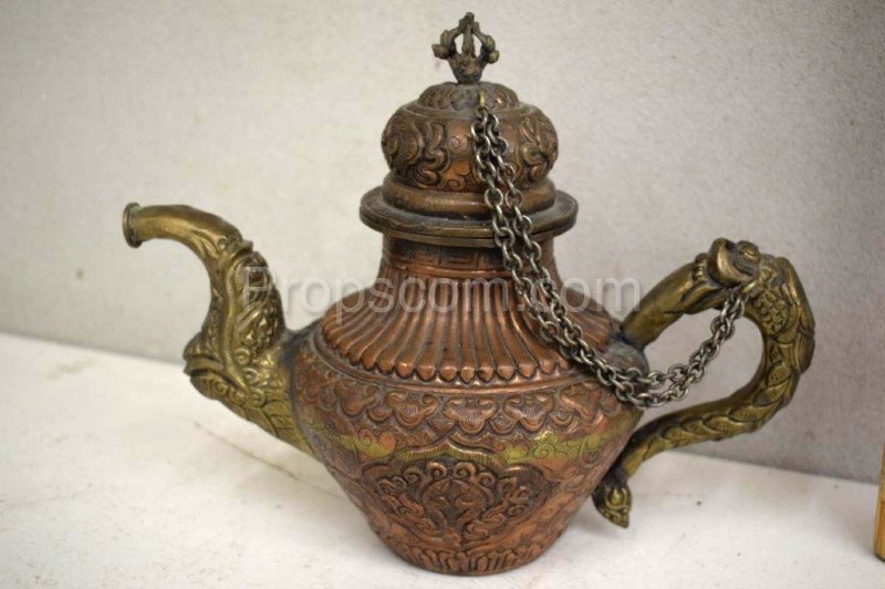 Copper teapot