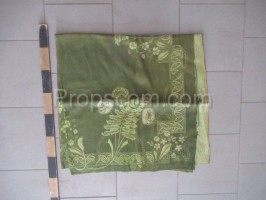 Green bedspread