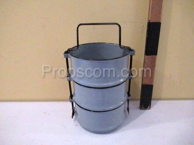 Enamel food carrier