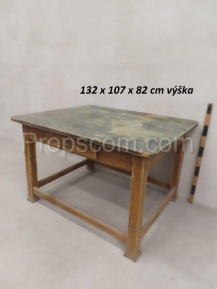 Wooden table with legs 