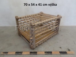 Wooden cage