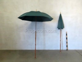 Green parasols