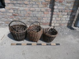 Wicker baskets collection