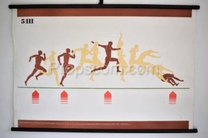 School poster - Long jump