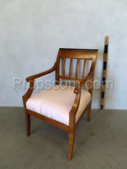 Upholstered armchair