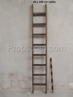 Wooden ladder