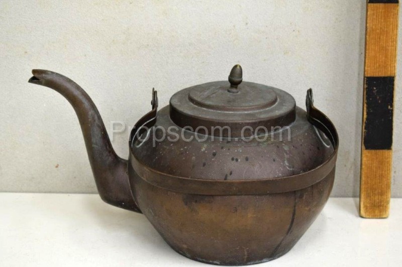 Copper teapot