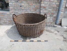 Large collection wicker basket