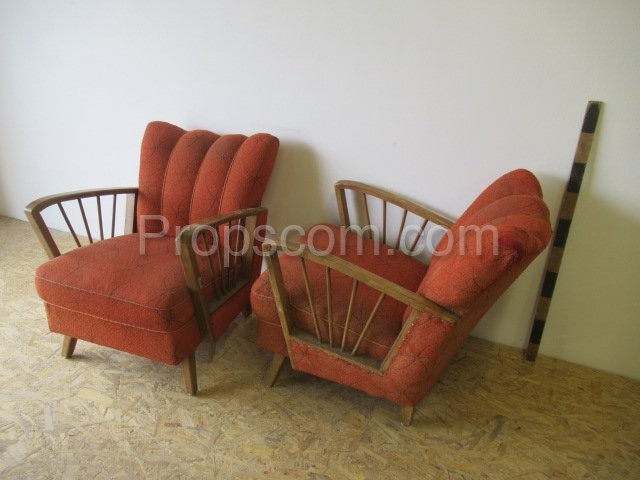 Upholstered armchairs