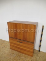 Wardrobe with chest of drawers