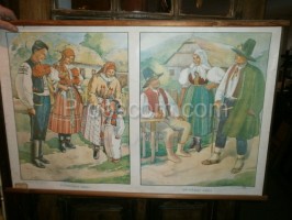 School poster - Country costumes