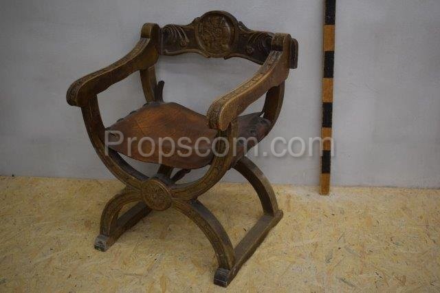 Armchair carved