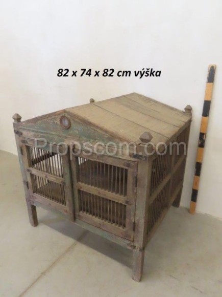 Larger wooden cage 