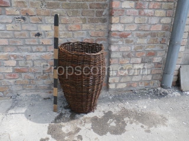 Large wicker container