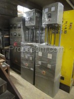 Industrial electrical cabinets with control panels