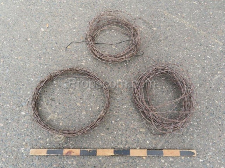 Barbed wire - rubber