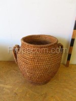 Wicker vase