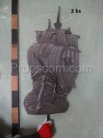 Sheet metal ship - theatrical scenery