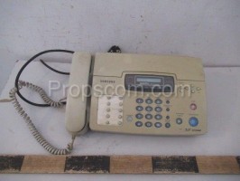 Office telephone with answering machine