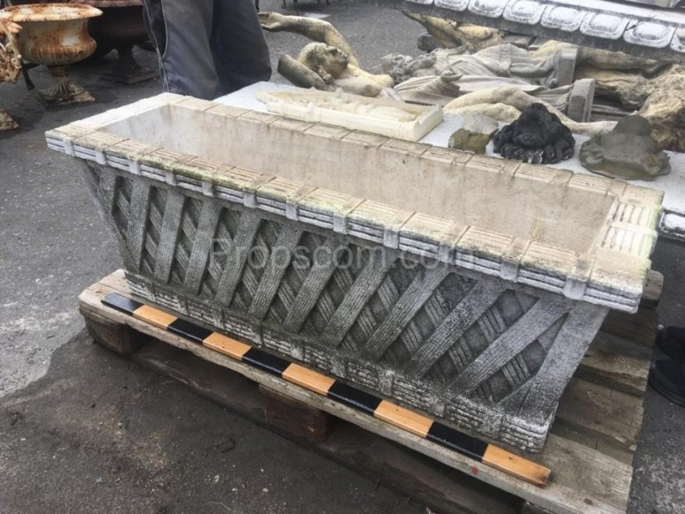 Large concrete box