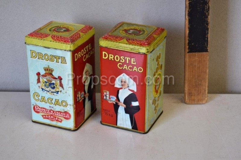 Can of Droste cacao