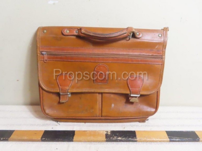 Leather briefcase