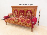 Gepolstertes Sofa