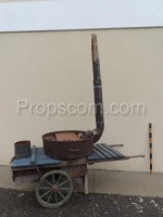 Grill sales cart