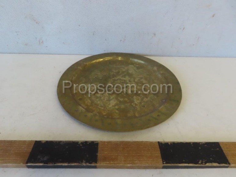 Brass plate