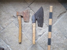 Butcher's axes