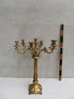 Brass candlesticks