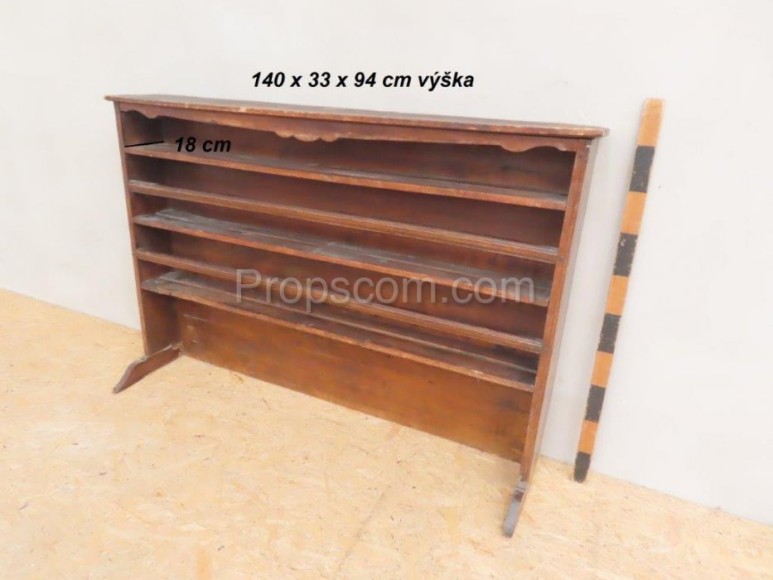 Commercial shelf