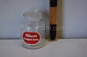 Food glass jar