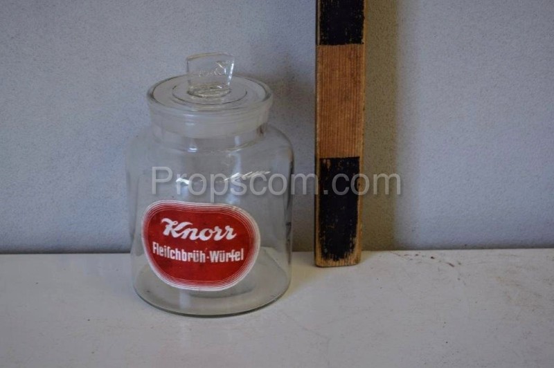 Food glass jar