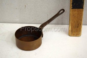 Copper saucepan