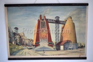 School poster - Blast furnaces