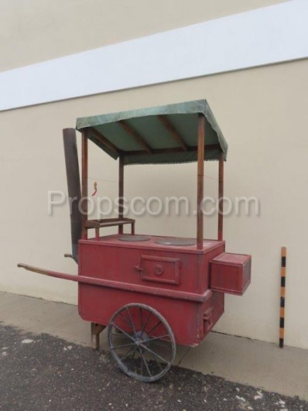 Prodejní vozík na párky